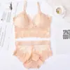 Conjunto de lencería de encaje transfronterizo con sujetador de espalda hueca, camisola cómoda de corte ajustado y bustier