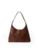 Bolsa Plissada de Couro Wax PU Transfronteiriça Tendência Bolsa de Ombro de Couro RPET Bolsa de Ombro PU Fashionável Fábrica Personalizada