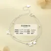 Pulseira Folha de Ginkgo Estilo Novo de Três Ouriveses Essencial Outono e Inverno Joias de Nicho Estilo Coreano Temperamento