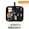 Kit de Herramientas Populares para Hacer Joyería Transfronterizo DIY Pinzas Tijeras Pinzas Alambre para Ensartar Cuentas Enrollador Conjunto de Herramientas para Hacer y Reparar