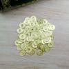DIY Mini Lingote de Aleación Bolsa de la Suerte Semillas de Cacahuete y Melón Ábaco Arena Oro Accesorios de Joyería Materiales Al por Mayor Monedas de Oro Cobre