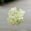 Árvore de Dinheiro de Moedas de Cobre Mini DIY Liga Dourada Dez Imperadores Mistos 1,0 cm Capa de Celular Acessórios de Resina Fortuna Vintage