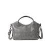 Bolsa de Mão de Couro Macio para Comércio Exterior Transfronteiriço, Novo Estilo para Mulheres de Meia-Idade, Bolsa de Ombro Transversal Leve para o Dia a Dia com Grande Capacidade