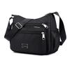 Bolso Bolso Cruzado Moda Femenina Gran Capacidad Nylon Lona Bolso para Madre de Mediana Edad y Anciana Multicompartimento Bolso de Hombro para Viaje