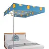 Mosquitero Tela Superior a Prueba de Polvo Tela Superior Negra A Prueba de Polvo A Prueba de Viento Cubierta Superior Estilo Princesa Dormitorio Cama Cubierta Superior Tela Una Pieza Hogar Cama Doble