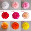 Flor de Papel de Peonía Artesanal de Exportación de 10 Pulgadas (25 cm) Bola Decoración para Centro Comercial Venta al por Mayor Diseño para Boda Fiesta de Cumpleaños