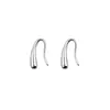 Nuevos Pendientes de Plata de Ley S925 con Cierre de Mariposa Moda Perla Venta Caliente Pendientes Hada Pequeños Frescos Sencillos Joyería de Temperamento