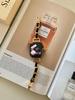 Pulseira de Relógio Iwatch11 com um Estilo Chanel de Alta Gama, Adequada para Apple Watch 9810Se, Couro Genuíno e Metal Applewatch