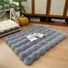 Esterilla para Cama de Gato, Cama para Perro, Colchón de Felpa de Conejo Ultra Suave para Dormir, Esterilla Gruesa de Pelo de Burbuja, Esterilla Cálida de Otoño e Invierno para Dormir Gatos