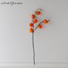 Rama Artificial de Caqui con 7 Cabezas para Decoración de Año Nuevo en Casa, Rama Falsa de Fruta de Caqui para Arreglo Floral, Suministros de Decoración para Escena de Boda