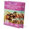 Papel Fotográfico Impermeable de Terciopelo de Alto Brillo para Impresión Fotográfica RC A4 Papel Fotográfico Hojas de Papel para Fotos de 5 pulgadas Papel de Oficina Lote