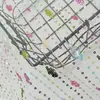 Tela Bordada de Lentejuelas con Forma de Gota de Agua, Tela Bordada de Camisola de Malla con Lentejuelas