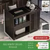 Mesa de Chá Pequena Móvel para Casa Mesa de Chá Madeira Maciça Carrinho de Chá Chaleira de Água Armário de Chá Integrado com Rodas Mesa Lateral de Chá Bandeja de Chá Kung Fu