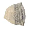 Gorro Holgado de Punto Calado con Flor 3D para Mujer, Pañuelo Delgado Transpirable de Verano, Hace que la Cara Parezca Más Pequeña, Gorro Versátil para Ponerse