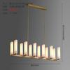 Lustre Personalizado Todo em Cobre Luxo Leve Pós-moderno Todo em Cobre Modelo Sala de Estar de Designer Quarto Sala de Jantar Lustre Simples