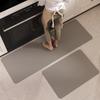 Alfombrilla Suave de Barro de Diatomeas Lisa Baño Diatomea Absorbente Suave Esterilla para Pies Inodoro Antideslizante Secado Rápido Cocina Alfombrilla Antideslizante