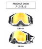 Gafas de Motocicleta, Gafas para Casco de Ciclismo al Aire Libre Dh Downhill, Gafas de Esquí Deportivas de Montañismo, Gafas a Prueba de Viento