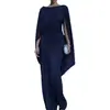 Otoño 2026 Nuevo Elegante Ropa para Mujer Estilo Transfronterizo Europeo y Americano Vestido Largo de Moda Ajustado Color Sólido Vestido Formal