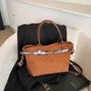 Comercio Exterior Super Fuego Nicho Bolsa Mate para Mujer 2024 Nuevo Otoño e Invierno Versátil Bolso Cruzado de Moda Bolso de Mano Portátil