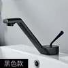 Lavabo de tocador grifo gris gunmetal gabinete de baño lavabo grifo nórdico creativo cobre completo caliente y frío