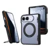 Funda Nueva para Teléfono Iphono Duo Aplicable Transfronteriza con Soporte, Bisagra de Resorte, Funda Protectora Plegable para Apple Venta al por Mayor
