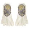 Calcetines de Yoga para Mujer de Algodón Deportivo Profesional Antideslizante de Silicona Calcetines de Cinco Dedos Calcetines de Yoga Pilates Calcetines de Cinco Dedos Calcetines de Dedos Separados