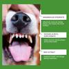 Polvo para Limpiar los Dientes de Perro Yegbong Limpia Suavemente los Dientes de tu Mascota, Mejora el Sarro y los Dientes Amarillos, y Refresca el Aliento