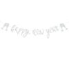 Banderas colgantes de la popular serie de Año Nuevo de Amazon, HappyNewYear, suministros para el diseño de lugares de celebración de Año Nuevo.