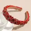 Diadema de Lujo Transfronteriza Europea y Americana Accesorios para el Cabello Moda Color Superior Craneal Presión Cabello Diadema Tocados para Mujeres