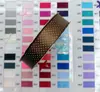 Cinta de lunares de 25 mm para envolver regalos, atar pasteles, materiales para accesorios de cabello DIY, poliéster, en stock, venta al por mayor, múltiples colores