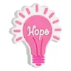 Accesorios para Bolígrafos de Gel Suave de PVC con Tema de Lazo Rosa y Cuentas con Frases Inspiradoras, Piezas de Decoración con Cuentas para Manualidades al por Mayor