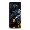 Carcasa para teléfono con diseño de coche con un toque de tecnología genial para iPhone 15