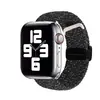 Adequado para pulseira apple iwatch apple ajustável trançada 8 pulseira apple fivela dobrável sucção magnética pulseira ultar