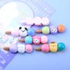 Cara brillante de dibujos animados Sanrio cordón diy pegamento de crema funda de teléfono pasador pegatina de refrigerador accesorios de resina venta al por mayor