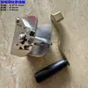 Tensor/apretador de cable de acero para poste/armazón de red de voleibol, accesorios de polea para poste de tenis/bádminton, tensor de cable accionado por manivela