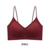 Sutiã de Beleza Costas Nuas com Tira Fina de Diamante, Suporte Macio, Novo Estilo Outono e Inverno para Mulheres, Sutiã Sem Fio Confortável com Efeito Push-Up Atacado 2501
