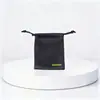 Bolsas de Cordón de Cuero Sintético de Shenzhen, Bolsas de Almacenamiento de Cuero Calentador de Manos, Auriculares, Anillo, Joyería, Bolsas de Cordón para Regalo al por Mayor