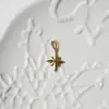 Flor de Rosa Avión Unicornio Acero de Titanio Oro de 18K Colgante Collar que no se decolora Cadena para Suéter Exportación Transfronteriza