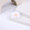 Accesorios de ropa ramillete estilo coreano pasador diy anillo para el pelo accesorios crisantemo de tela moda tendencia accesorios para equipaje