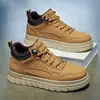 Zapatos de Tabla Deportivos de Trabajo de Caña Alta para Hombre, Ropa de Senderismo para Hombre, Resistente al Desgaste, Antideslizante, Montañismo Dr. Botas Martens