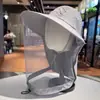 Chapéu de pescador de aba larga para proteção solar ao ar livre para homens, chapéu de sol com proteção para o pescoço de verão, chapéu respirável de secagem rápida para pesca e caminhada