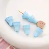 Cono de Helado de Verano Barniz para Hornear Dopamina Helado Cuentas Dispersas Multicolor Materiales para Manualidades DIY Abalorios Colgantes Accesorios