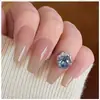 Pedras de Strass Cristal K9 para Nail Art, Populares nas Redes Sociais, Itens Mais Vendidos, Pedras de Strass Empilháveis, Unhas Usáveis com Fundo Pontiagudo, Pedras de Strass para Unhas Super Brilhantes