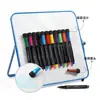 Marcadores de Pizarra Blanca Magnéticos Fuertes Borrables, Set de 12 Colores para Oficina y Enseñanza, Escritura Suave, En Stock
