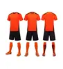 Temporada de Regreso a Clases Clase de Entrenamiento de Fútbol Uniformes de Equipo Deportivos Secado Rápido Transpirables Uniformes de Fútbol Precio Especial Promocional Uniformes de Fútbol Logo Personalizado