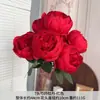 Flores Artificiais para Casamento em Tons Vermelhos, Balões de Hortênsia para Casamento, Decorações de Festa, Painéis de Flores Artificiais, Arranjos para Corredor e Materiais Florais
