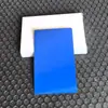 Lámina de metal de aluminio multicolor/tarjeta de presentación con marcado láser/material de depuración de grabado/aleación de aluminio y magnesio máquina de fibra óptica 50 láminas
