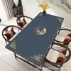 Mantel Individual de Cuero Chino Clásico Impermeable y a Prueba de Aceite Mantel No Lavable Mantel Antiescaldado Mantel para Mesa de Comedor Mantel para Mesa de Café
