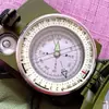 Brújula Impermeable de Alta Precisión Gadget para Exteriores Deportes Senderismo Montañismo Profesional Militar Ejército Mira Metálica