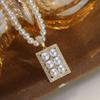 Accesorios DIY Plata de Ley S925 Colgante de Perla de Gama Alta Soporte Vacío Hebilla de Cierre para Collar Multicuentas Se Puede Abrir Accesorios 3-4